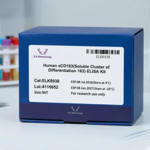 human-scd163soluble-cluster-of-differentiation-163-elisa-kit-elk8938-96t